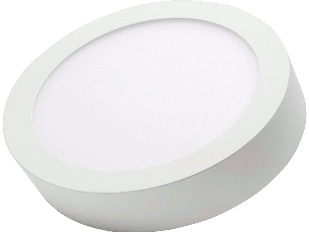 Plafoniera pannello bianca LED 12W 4000K rotondo 170mm