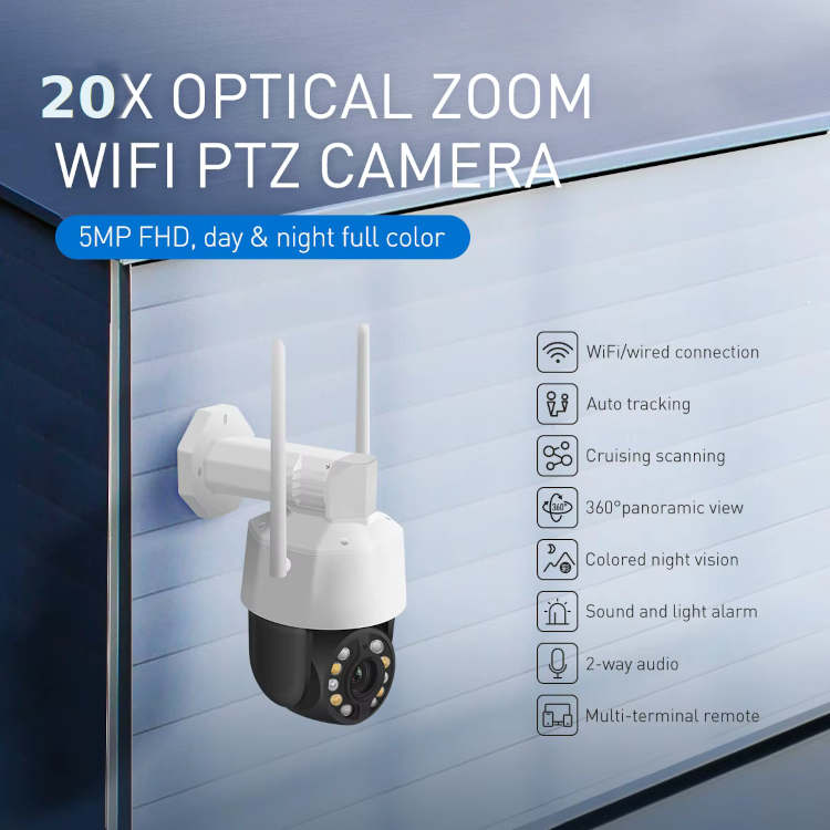 Telecamera Motorizzata 5MP Full Color TUYA