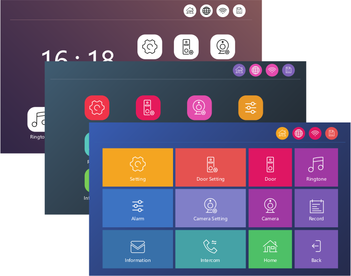 Interfacce personalizzabili - Android - Windows 10