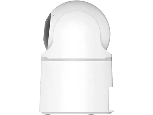 Vista laterale Telecamera WiFi motorizzata per interno TUYA 4MPX lente 3.6mm con slot memoria SD + Audio bidirezionale APP TUYA