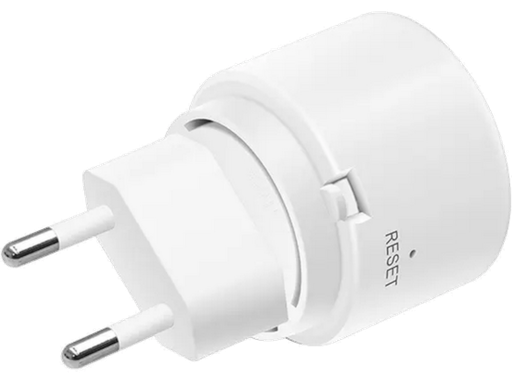 Vista del Sensore GAS (Monossido di carbonio - GPL - CH4 Metano) con Sirena integrata WiFi - Alimentazione 230Vac