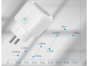 Presa Smart WiFi con Monitoraggio della potenza consumata - Max 16A