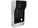 Vista Unità esterna per Videocitofono 2 FILI con 1 tasto, tastiera e lettore RFID compatibile TUYA
