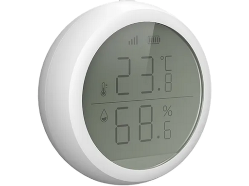 Temperatura e Umidità con Display LCD - ZigBee - Alimentazione 2x AAA - TUYA