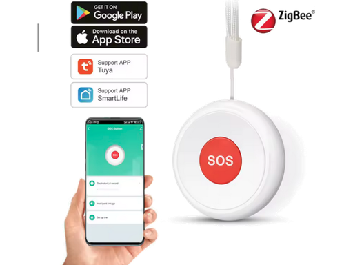 Pulsante SOS ZigBee APP TUYA