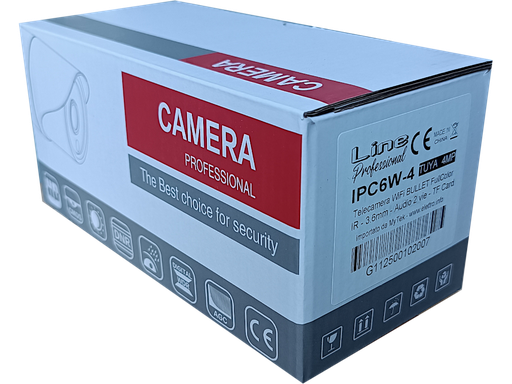 Scatola Telecamera WiFi 4MP Bullet TUYA