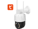 Telecamera Speed Dome WiFi 5MP con Zoom 20X: Audio, Full Color, SD & Protezione IP66 - APP TUYA