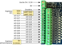 Collegamenti Scheda Espansione Raspberry PI