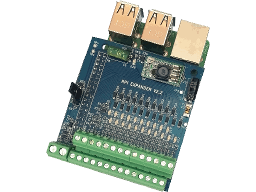 Espansione montata su Raspberry PI