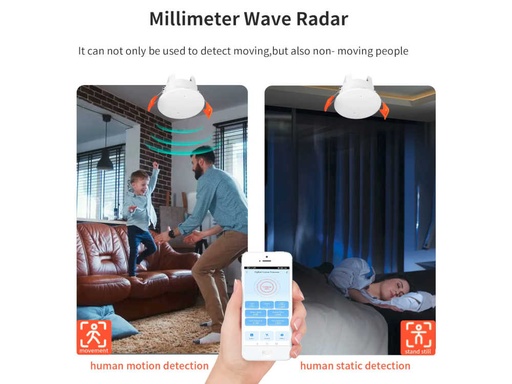 Sensore di Presenza Microonde WiFi