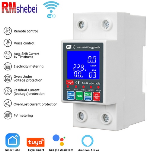 Funzioni Contatore / Misuratore WiFi Monofase | www.elettro.info