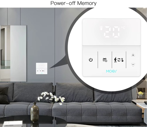 Elegante Cronotermostato Settimanale