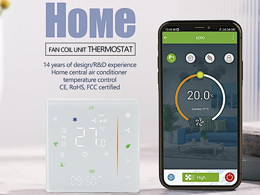 Cronotermostato WiFi TUYA