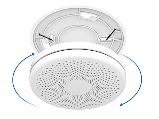 Sensore Rilevatore monossino di carbonio e fumo