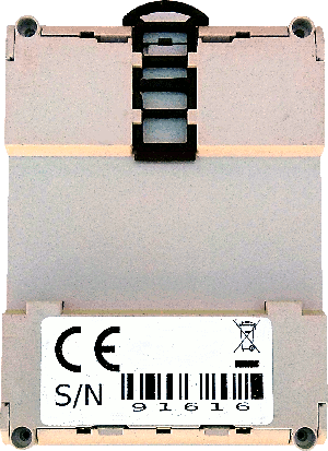 Contenitore ABS per Raspberry Pi - Supporto Barra DIN 4 Moduli