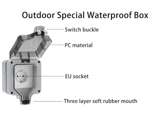 Presa Smart Wi-Fi per Esterni WiFi TUYA