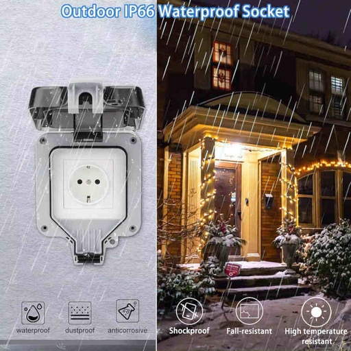 Presa per Esterni WiFi TUYA