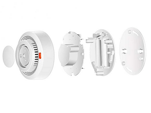 Sensore Antincendio rilavatore di GAS con Sirena integrata WiFi - Alimentazione 5V / 2xAA - App TUYA