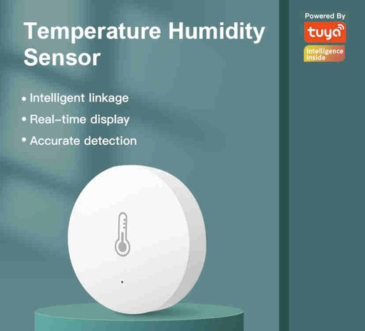 Sensore Intelligente di Temperatura e Umidità ZigBee - Compatibile TUYA