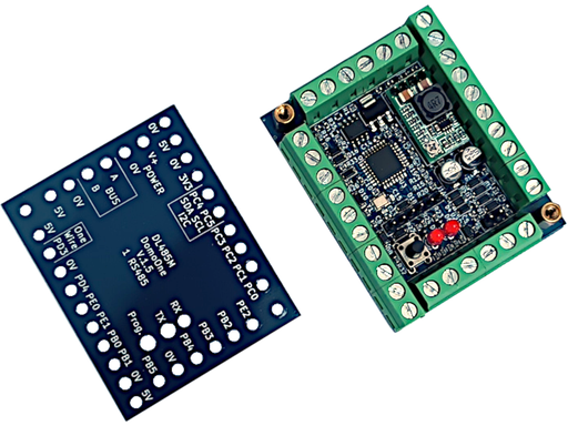 Scheda di Espansione I/O con RS485 e Protocollo Modbus - 12 I/O, I2C, OneWire con Contenitore Integrato