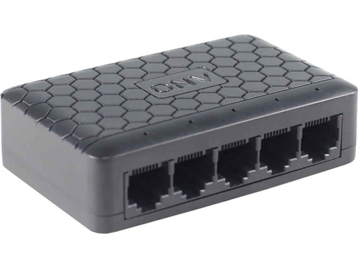 Switch 5 porte GIGABIT con alimentatore