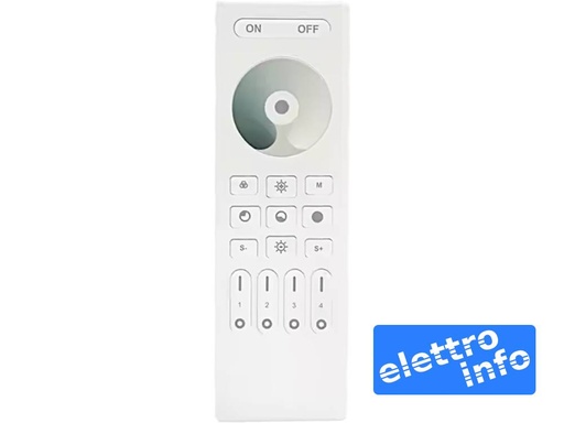 Telecomando Monocolore 4 Zone per Controller LED TUYA per DIMMER LED