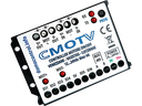 Control unit for Venetian blinds, hopper windows, skylights, and electric shutters, for motors up to 24Vdc 4A, with group control functions