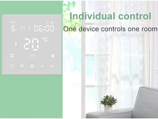 Cronotermostato WiFi per la Casa Intelligente -  24V - App TUYA