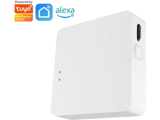 Gateway ZigBee + Bluetooth compatibile Google e Alexa - Alimentazione 5V - App TUYA