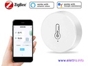 Sensore Intelligente Zigbee: Monitoraggio Professionale di Temperatura e Umidità