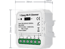 Dimmer LED con TRIAK - Max 200Wac - App TUYA