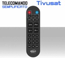 Telecomando Semplificato 2in1 Originale DigiQuest per Decoder Tivùsat Q10 e Ti9