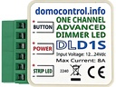 12-24V 1-Channel Programmable LED Dimmer with Timer and Staircase Lights