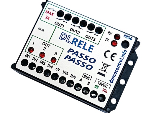 Relè Passo-Passo Multifunzione per Impianti Elettrici, industriali, domotici