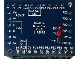 Scheda di Espansione I/O con RS485 e Protocollo Modbus - 12 I/O, I2C, OneWire con Contenitore Integrato
