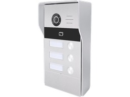 [VIO3] Videocitofono TCP/IP - Unità esterna con 3 tasti e con lettore RFID compatibile TUYA