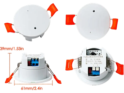 [STWS1G] Sensore di Presenza Microonde WiFi TUYA ad Incasso 230V