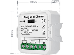 Dimmer LED con TRIAK - Max 200Wac - App TUYA