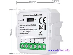 [STWC1A] Centralina per Tapparelle Elettriche WiFi – Comfort e Automazione Smart