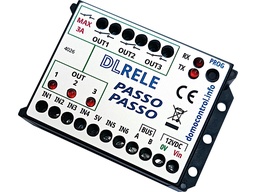 [DLRELE] Relè Passo-Passo Multifunzione per Impianti Elettrici, industriali, domotici